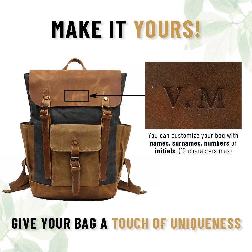 Vintage Laptop Backpack | GÖTEBORG