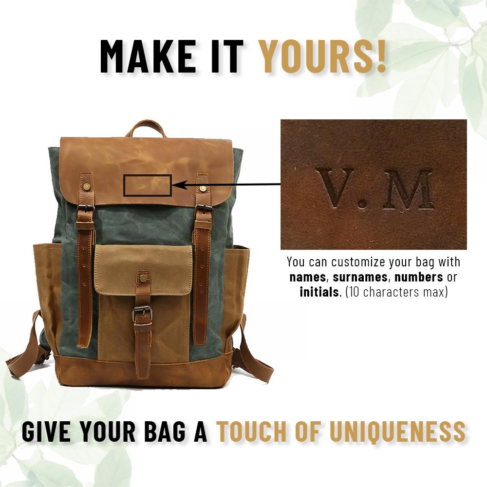 Vintage Laptop Backpack | GÖTEBORG