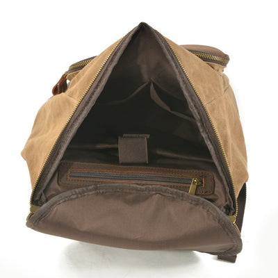 Vintage Canvas Rucksack | AMSTERDAM