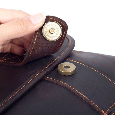 Leather Work Backpack | ROYA