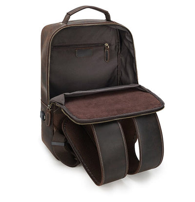 Crazy Horse Leather Backpack | EVEREST