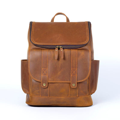 Leather Work Backpack | ROYA
