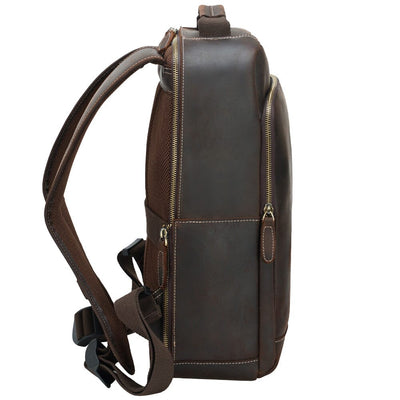 Crazy Horse Leather Backpack | EVEREST