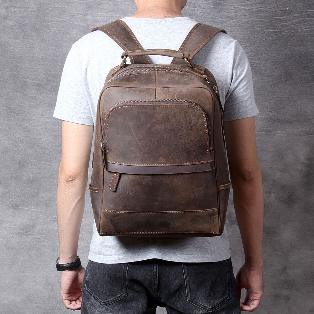 Real Leather Backpack | TYREE