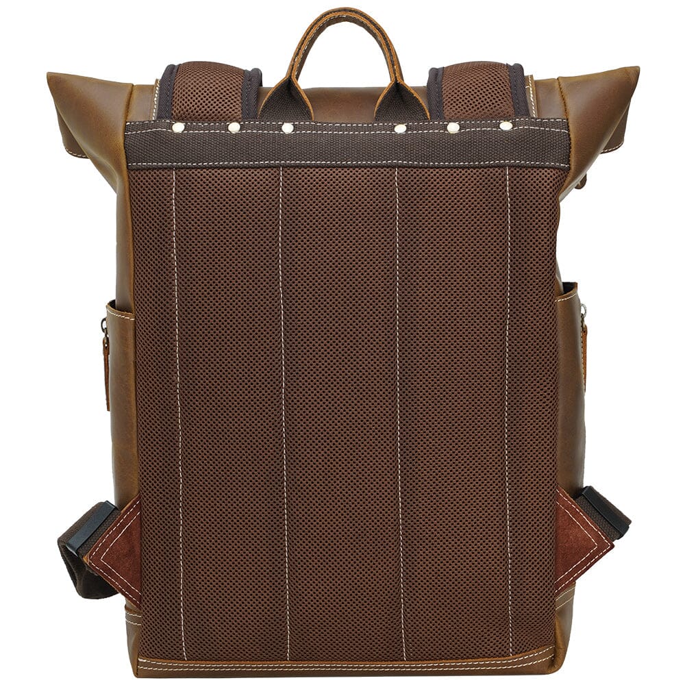Leather Laptop Bookbag | VINSON