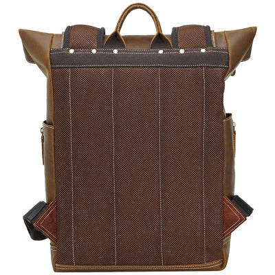 Leather Laptop Bookbag | VINSON