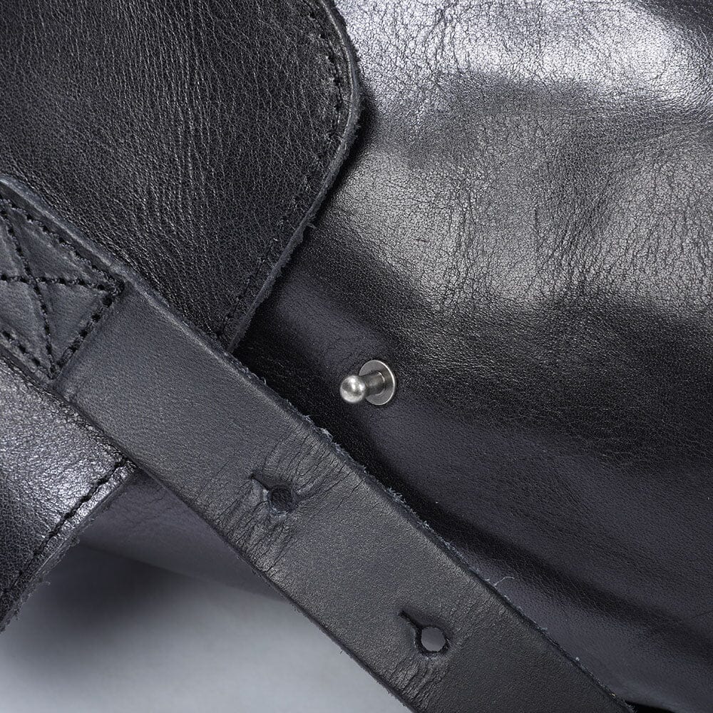 Small Black Leather Backpack | WALTER