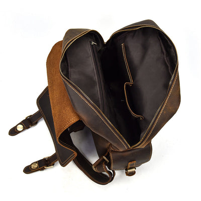 Women's Leather Rucksack | UMEA