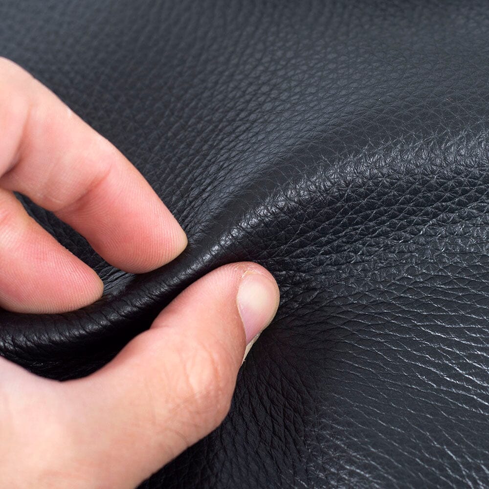 Black Leather Laptop Backpack | STEELE