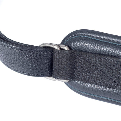 Black Leather Laptop Backpack | STEELE