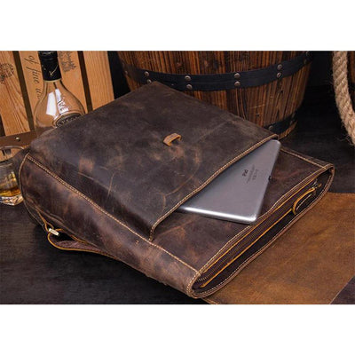 Leather Laptop Bag | OLAV