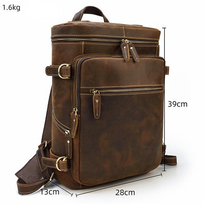 Leather Rucksack Backpack | NOVOA