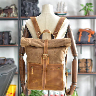 Waxed Canvas Rucksack | HANOVER