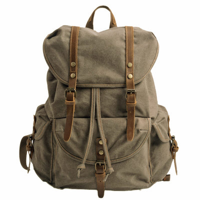 Military Canvas Backpack | MONTREAL