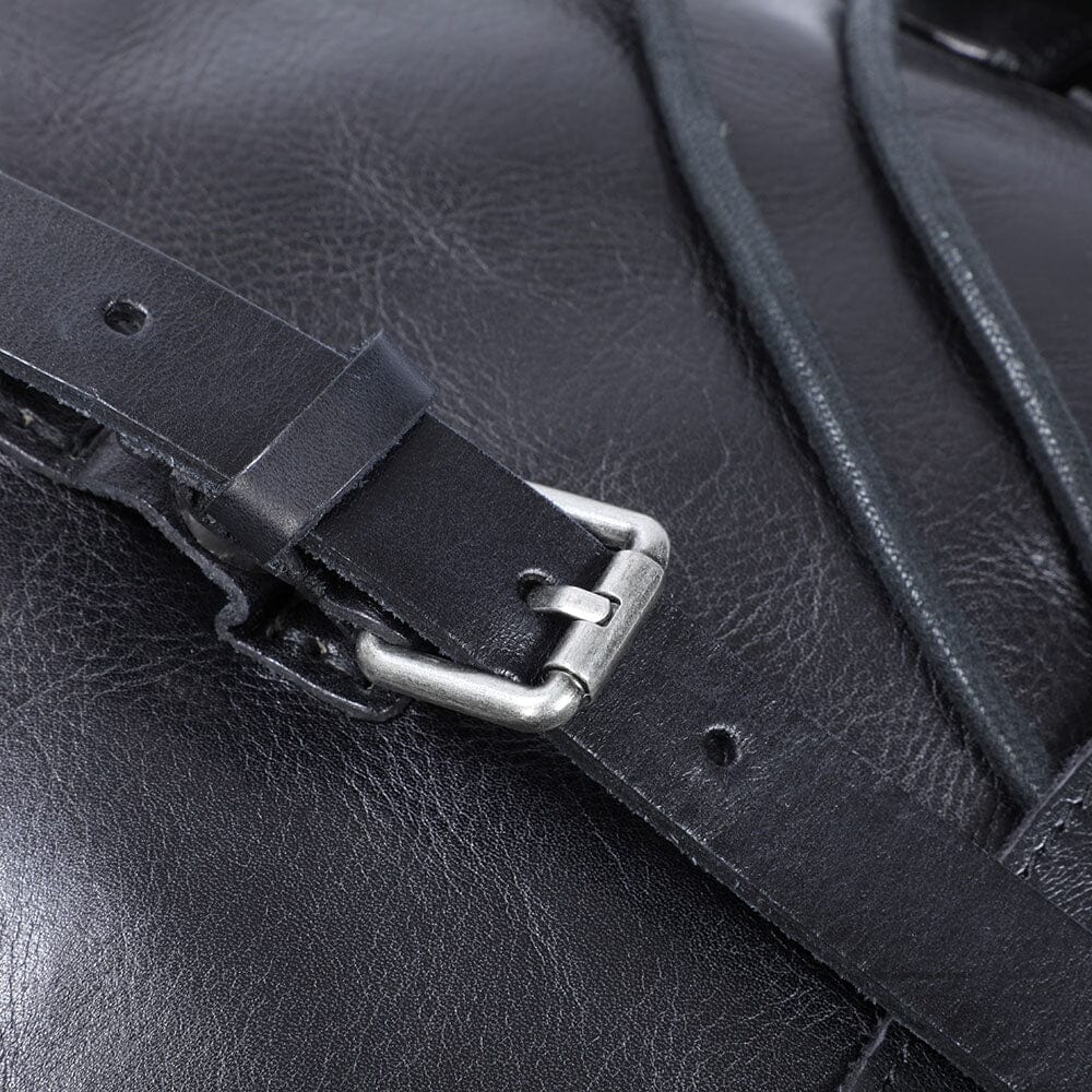 Small Black Leather Backpack | WALTER