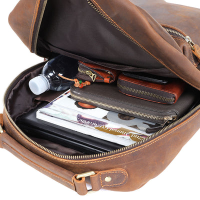 Women's Leather Backpack | AYA