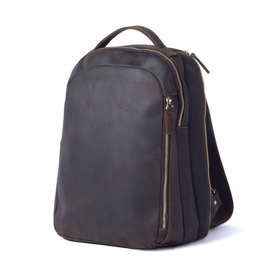 Tan Leather Rucksack | CODA