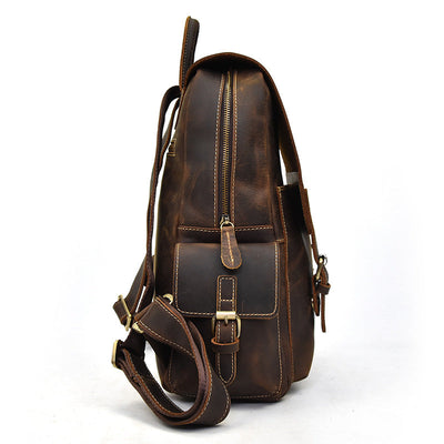 Women's Leather Rucksack | UMEA