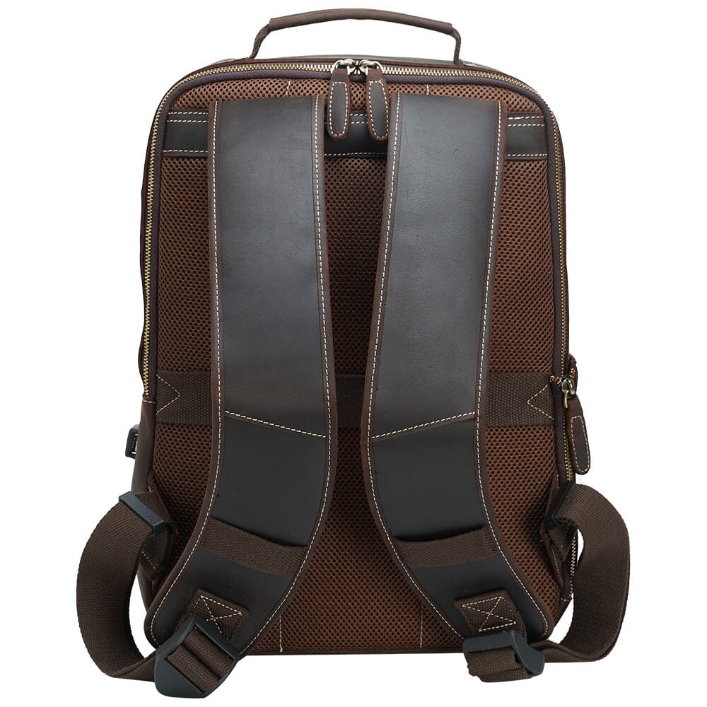 Crazy Horse Leather Backpack | EVEREST