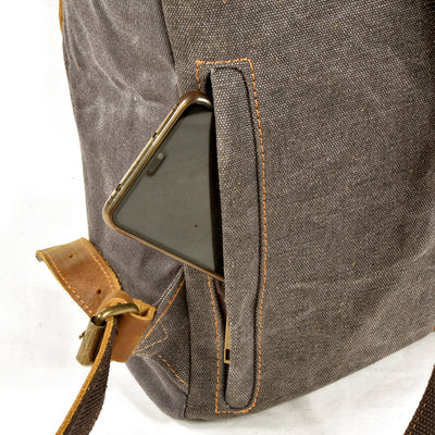 Waxed Canvas Rucksack | HANOVER